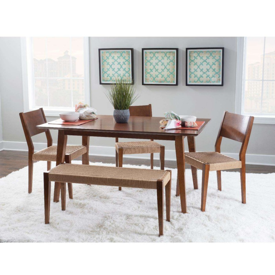 Dining Table Sets * | Cheap Rectangle Powell Cadence 6-Piece Dining Set