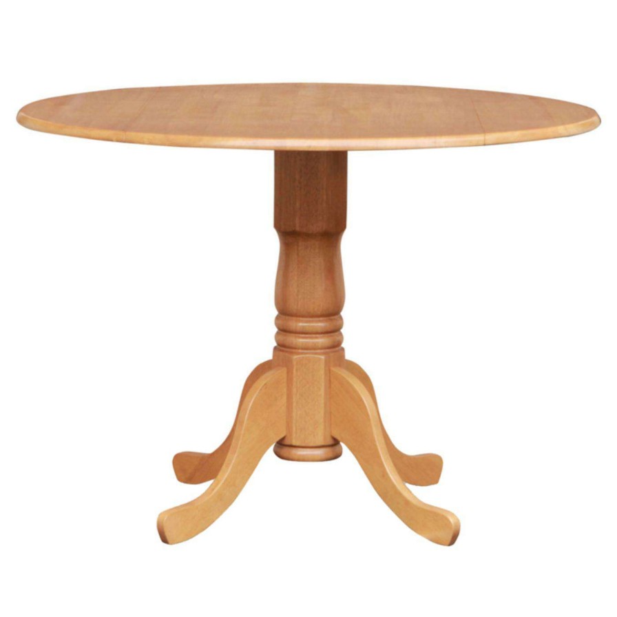 Dining Table Sets * | New East West Furniture Dublin 5 Piece Round Dining Table Set With Wood Chairs