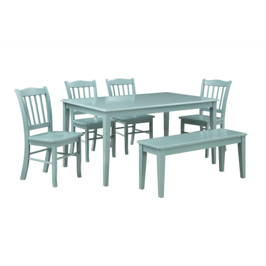 Dining Table Sets * | Wholesale Rectangle Boraam Colorado 6Pc Rectangular Dining Table Set