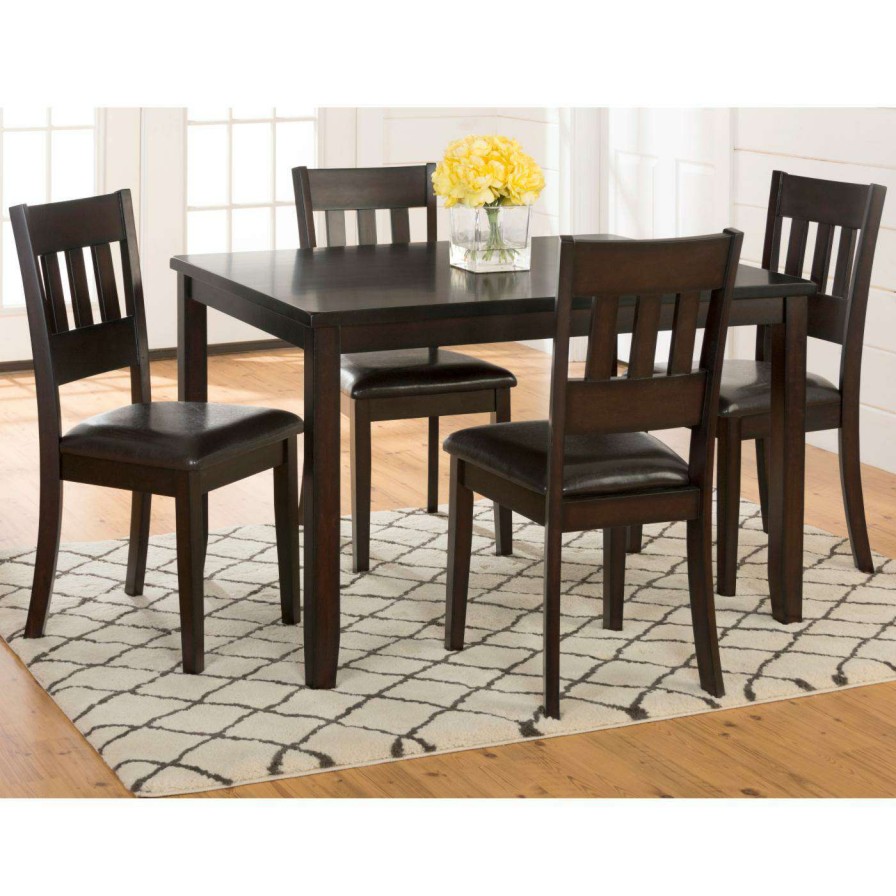 Dining Table Sets * | Cheap Jofran Sales Inc Rectangle Jofran Rustic Prairie 5 Piece Dining Set