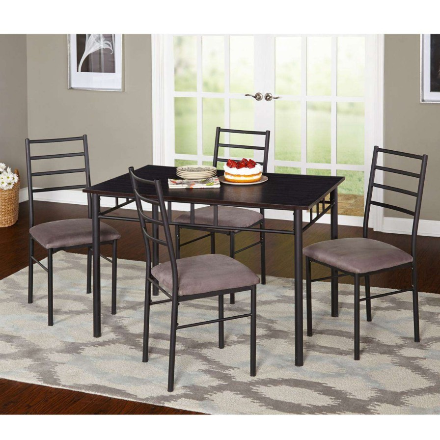 Dining Table Sets * | Outlet All Other Brands Rectangle Liv 5 Piece Dining Table Set