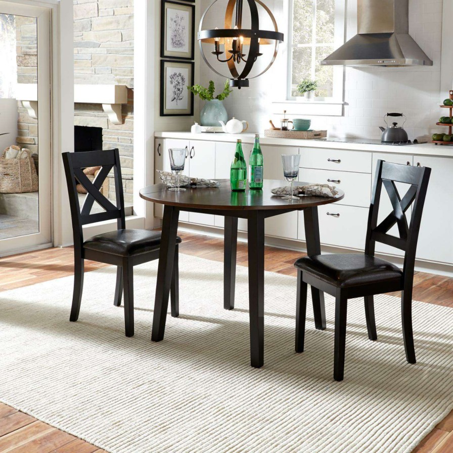 Dining Table Sets * | Buy Round Liberty Furniture Industries Thornton Ii 3 Piece Drop Leaf Dining Table Set