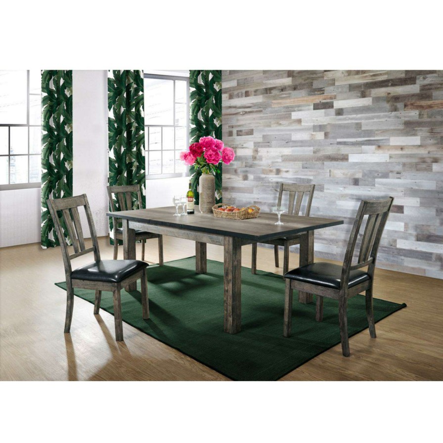 Dining Table Sets * | Buy Kitchen & Dinette Sets Picket House Furnishings Grayson 5 Piece Extension Dining Table Set