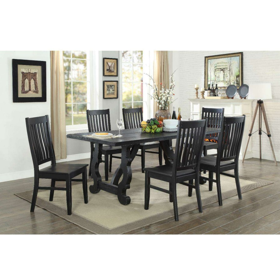 Dining Table Sets * | Cheap Rectangle Coast To Coast Orchard Park 7 Piece Dining Set