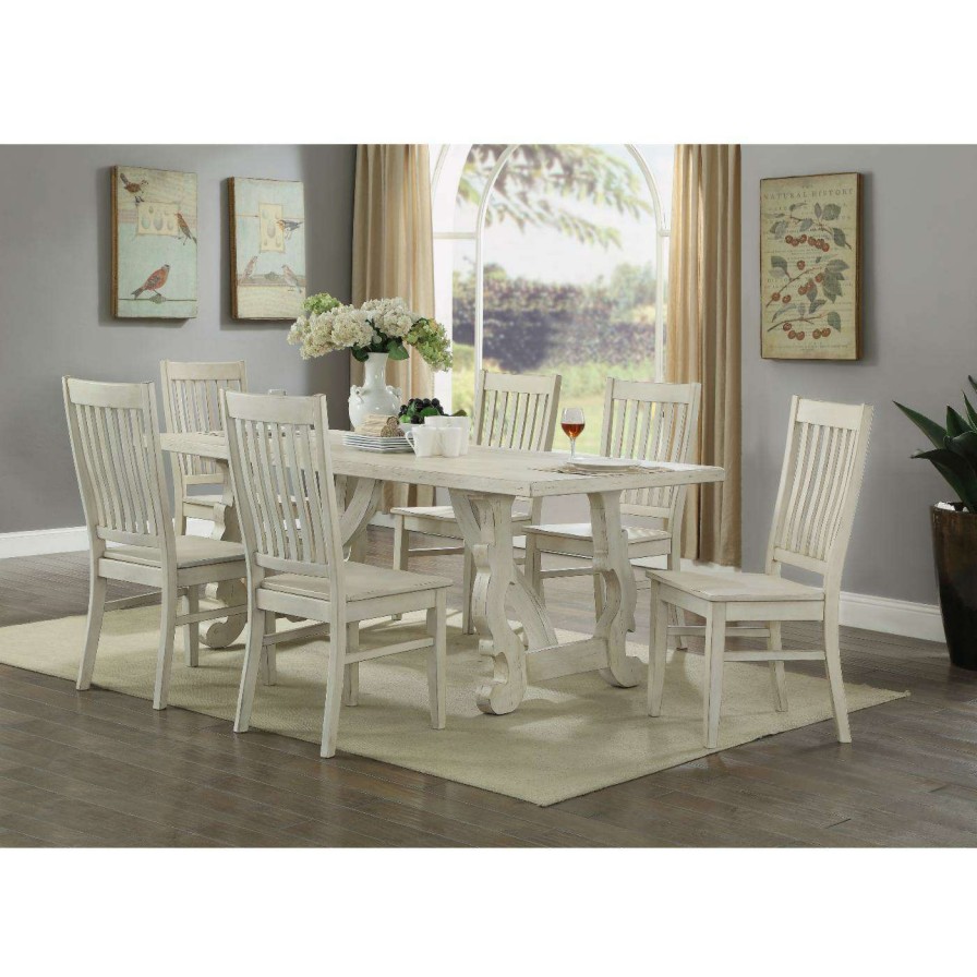 Dining Table Sets * | Cheap Rectangle Coast To Coast Orchard Park 7 Piece Dining Set