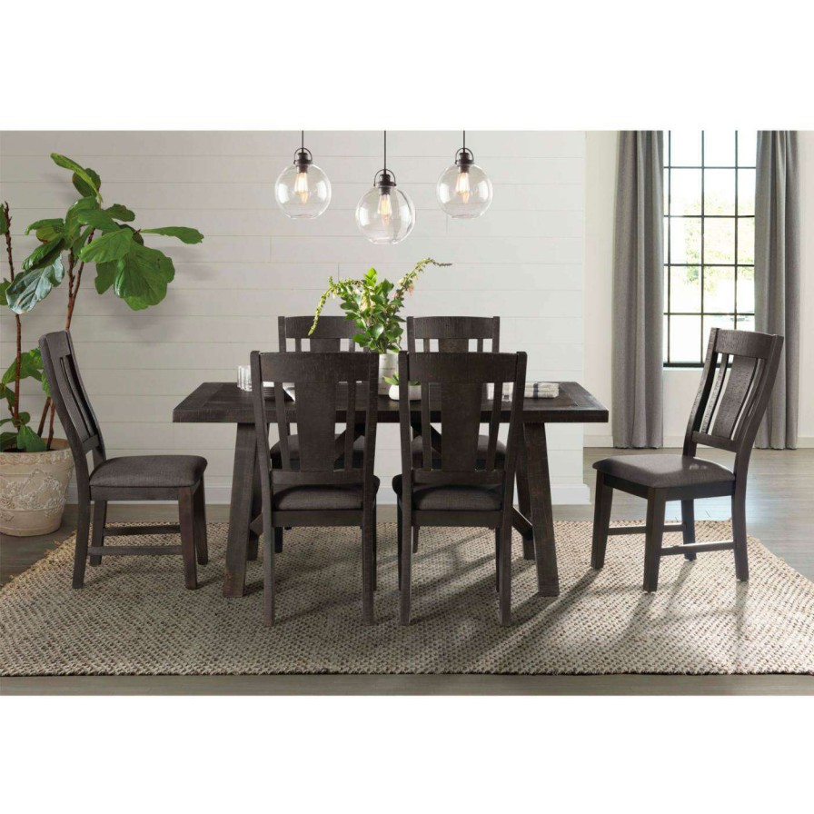 Dining Table Sets * | Best Deal Kitchen & Dinette Sets Picket House Furnishings Cash 7 Piece Dining Table Set