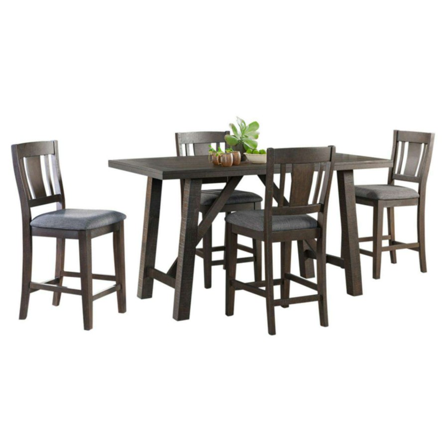 Dining Table Sets * | Best Pirce Casual Dining Sets Picket House Furnishings Carter 7 Piece Counter Height Dining Set