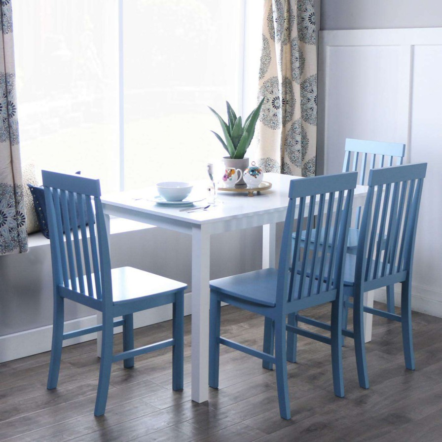 Dining Table Sets * | Best Reviews Of Rectangle Walker Edison Greyson 5 Piece Dining Set