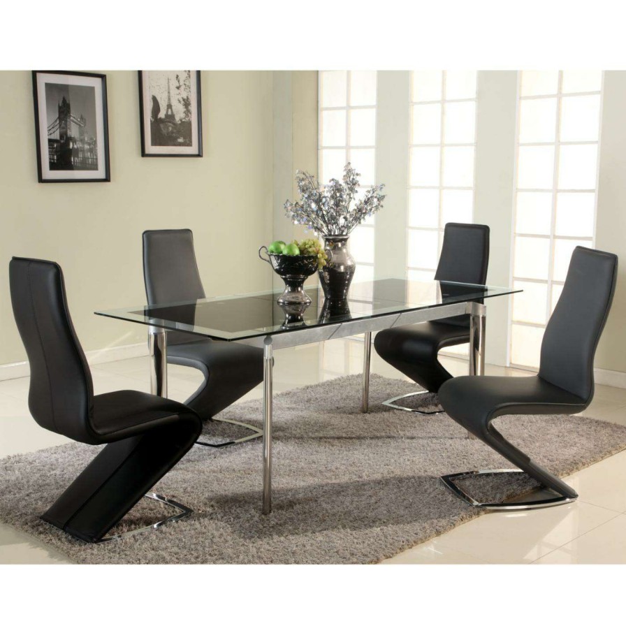 Dining Table Sets * | Best Pirce Formal Dining Sets Chintaly Tara 5 Piece Dining Table Set