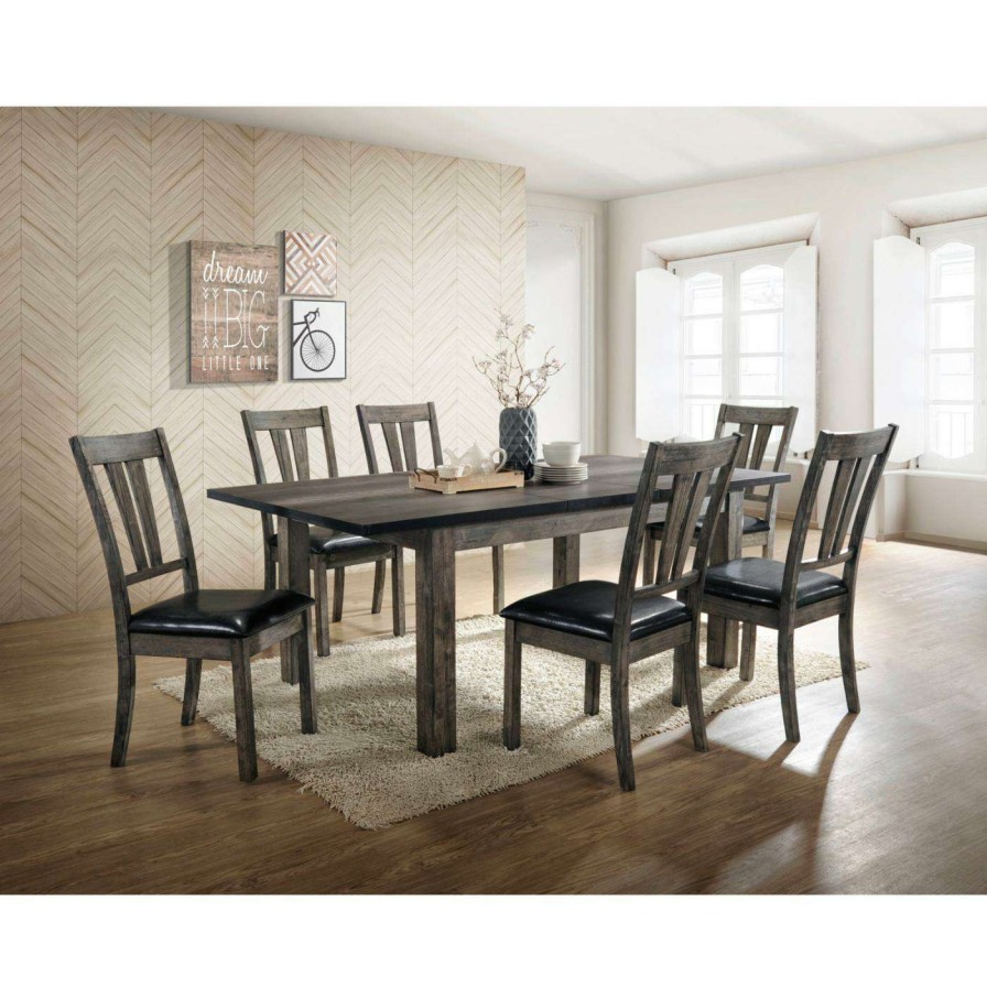 Dining Table Sets * | Rectangle Cambridge Drexel 7 Piece Dining Set