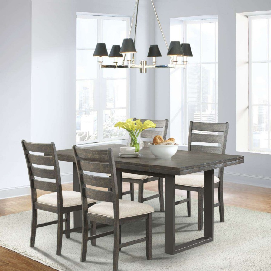 Dining Table Sets * | Best Deal Picket House Furnishings Rectangle Picket House Sullivan 5 Piece Dining Set