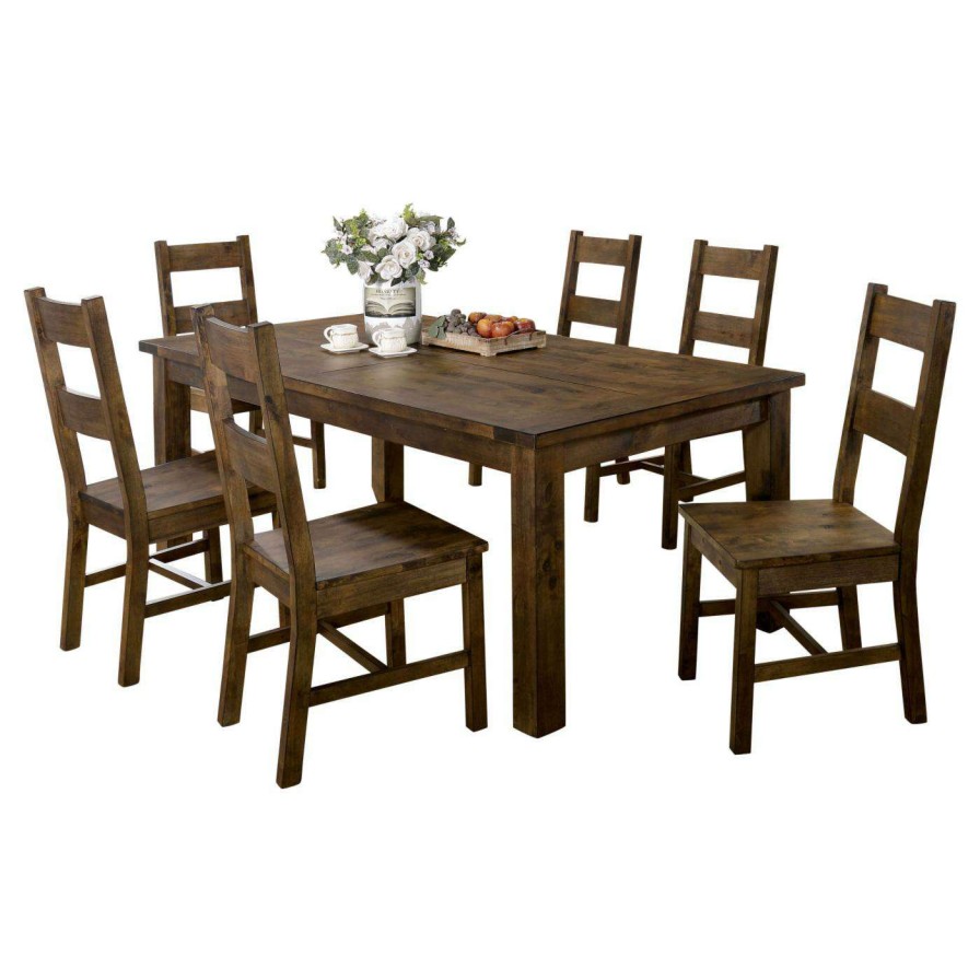 Dining Table Sets * | Promo Rectangle Furniture Of America Belton 7 Piece Dining Table Set